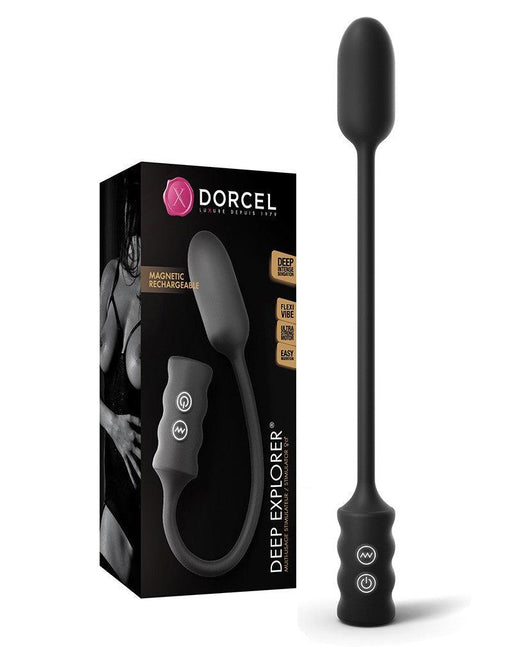 Dorcel - Deep Explorer Vibrator - Zwart/Goud-Erotiekvoordeel.nl