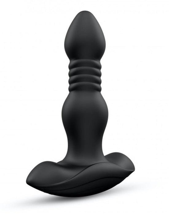 Dorcel - Deep Stormer Stotende Buttplug Met Afstandsbediening - Zwart-Erotiekvoordeel.nl