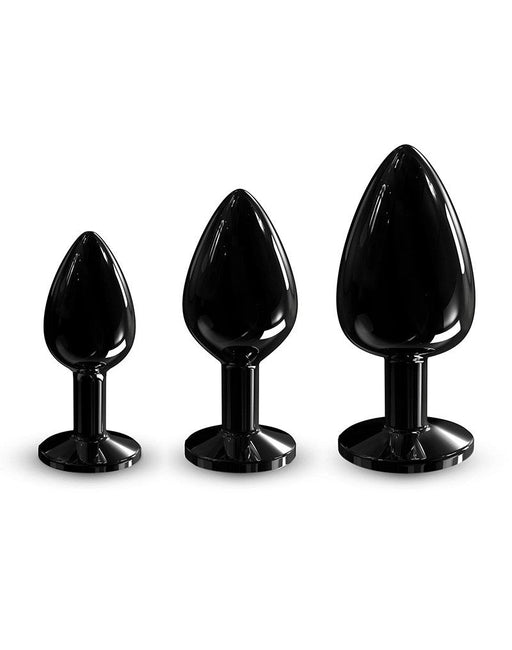 Dorcel - Diamond - Aluminium Buttplug - Zwart-Erotiekvoordeel.nl