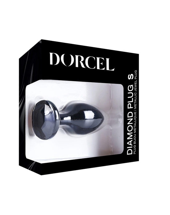 Dorcel - Diamond - Aluminium Buttplug - Zwart-Erotiekvoordeel.nl