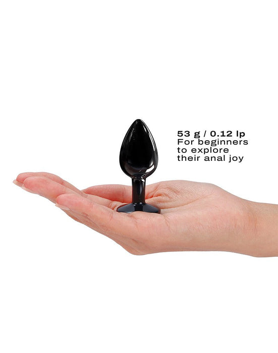 Dorcel - Diamond - Aluminium Buttplug - Zwart-Erotiekvoordeel.nl