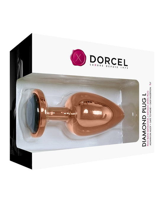 Dorcel - Diamond Metalen Buttplug - Rose-Erotiekvoordeel.nl