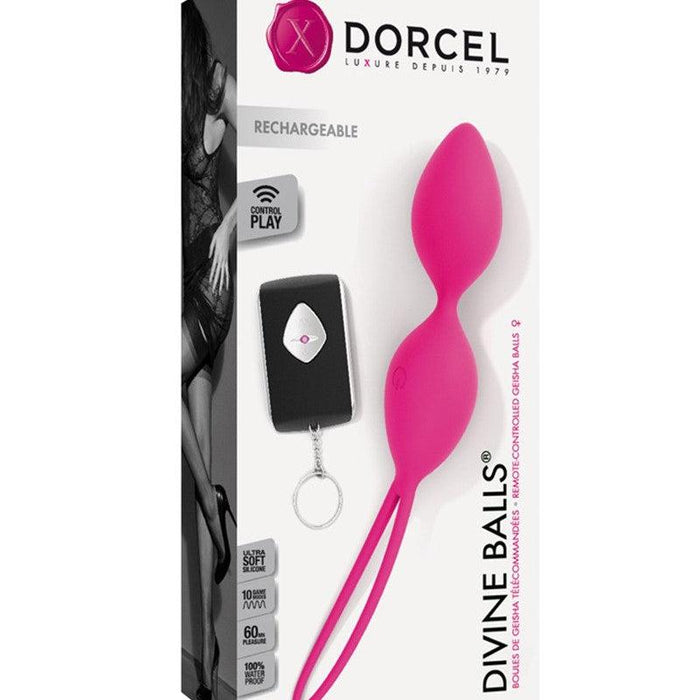 Dorcel - Divine Balls - Vibrerende Geisha Balletjes - Roze-Erotiekvoordeel.nl