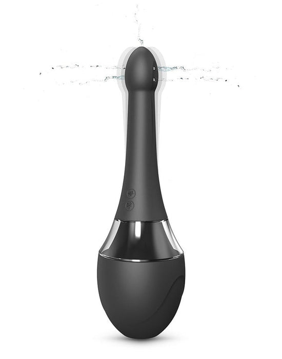 Dorcel - Douche Mate Pro Anale Douche En Vibrator - Zwart-Erotiekvoordeel.nl