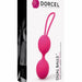 Dorcel - Dual Balls - Vaginale Balletjes Voor Bekkenbodem Training - Roze-Erotiekvoordeel.nl