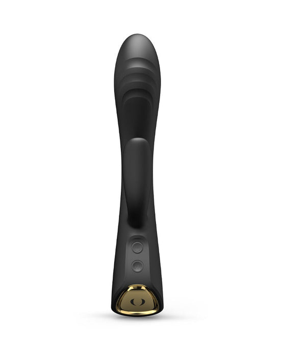 Dorcel - Flexi Rabbit - Verwarmde Tarzan Vibrator - Zwart-Erotiekvoordeel.nl