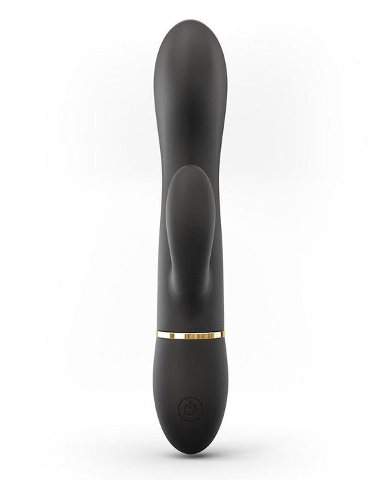 Dorcel - Glam Rabbit - Flexibele Rabbit Vibrator - Zwart-Erotiekvoordeel.nl