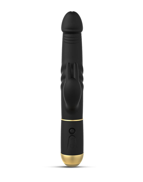 Dorcel - Furious Rabbit 2.0 - Roterende En Stotende Vibrator - Zwart-Erotiekvoordeel.nl