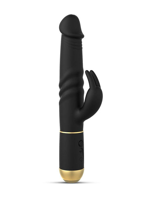 Dorcel - Furious Rabbit 2.0 - Roterende En Stotende Vibrator - Zwart-Erotiekvoordeel.nl