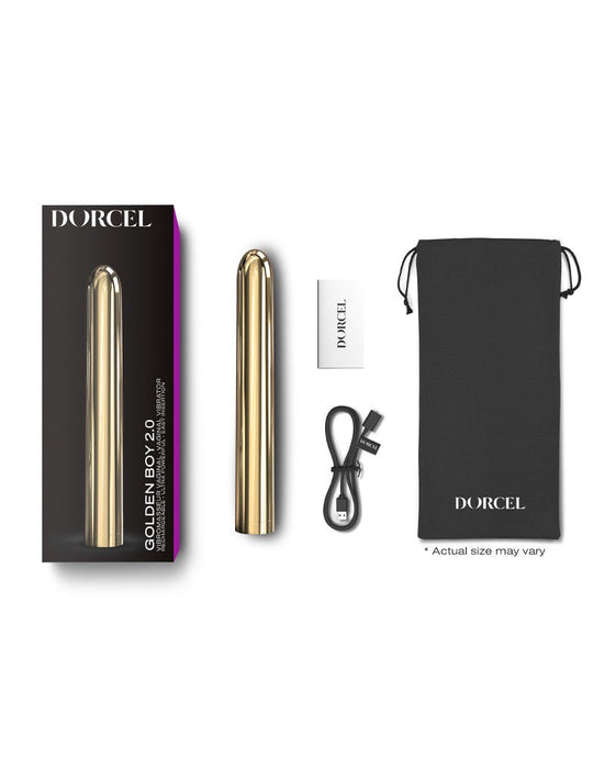 Dorcel - Golden Boy 2.0 Bullet Vibrator - Goud-Erotiekvoordeel.nl