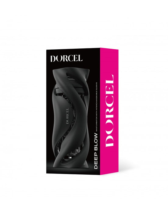 Dorcel - Masturbator Met Sleeve Deep Blow - Wit-Erotiekvoordeel.nl