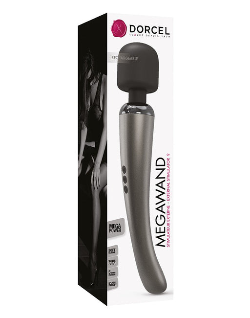 Dorcel - Megawand - Wand Vibrator Massager - Zilver-Erotiekvoordeel.nl