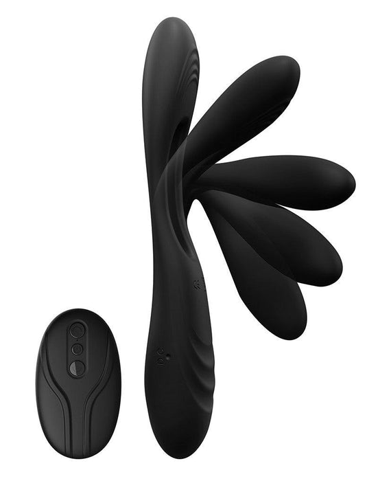 Dorcel - Multi Joy - Multifunctionele Buigbare Vibrator voor Koppels - G-spot Clitoris Prostaat - Zwart-Erotiekvoordeel.nl