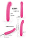 Dorcel - Real Vibration M - Realistische Vibrator - Roze-Erotiekvoordeel.nl