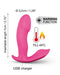 Dorcel - Secret Clit - G-spot Stimulator - Verwarmend - Met Voice Control - Roze-Erotiekvoordeel.nl