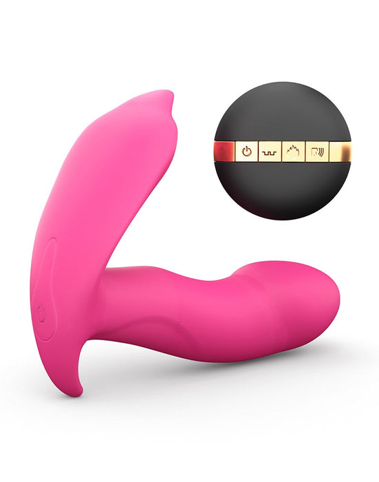 Dorcel - Secret Clit - G-spot Stimulator - Verwarmend - Met Voice Control - Roze-Erotiekvoordeel.nl