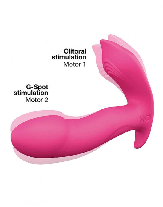 Dorcel - Secret Clit - G-spot Stimulator - Verwarmend - Met Voice Control - Roze-Erotiekvoordeel.nl