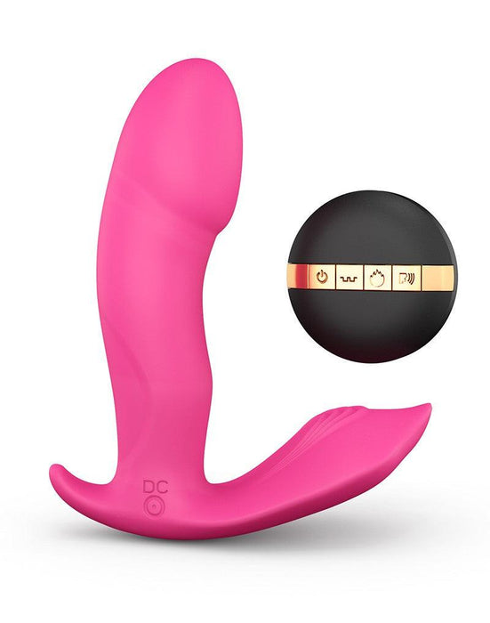 Dorcel - Secret Clit - G-spot Stimulator - Verwarmend - Met Voice Control - Roze-Erotiekvoordeel.nl