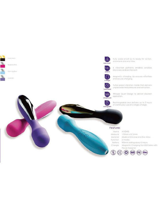 Dorr - Avond - Vibrator - Travel Size Massager - Zwart-Erotiekvoordeel.nl