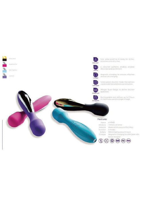 Dorr - Avond - Vibrator - Travel Size Massager - Zwart-Erotiekvoordeel.nl