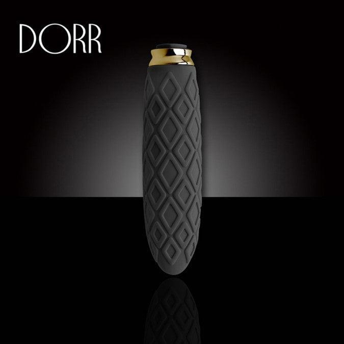 Dorr - Foxy Diamond Mini Vibrator - Zwart-Erotiekvoordeel.nl