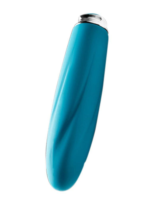 Dorr - Foxy Twist Mini Vibrator - Turquoise-Erotiekvoordeel.nl