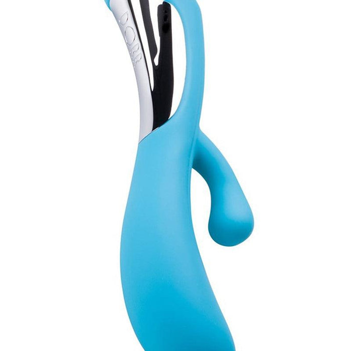 Dorr - Iora Dual Action Tarzan Vibrator - Turquoise-Erotiekvoordeel.nl