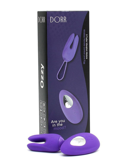 Dorr - Rabbit Vibrerend Eitje plus Opleg Vibrator - Ozzy - Paars-Erotiekvoordeel.nl