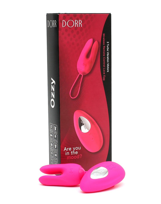 Dorr - Rabbit Vibrerend Eitje plus Opleg Vibrator - Ozzy - Roze-Erotiekvoordeel.nl