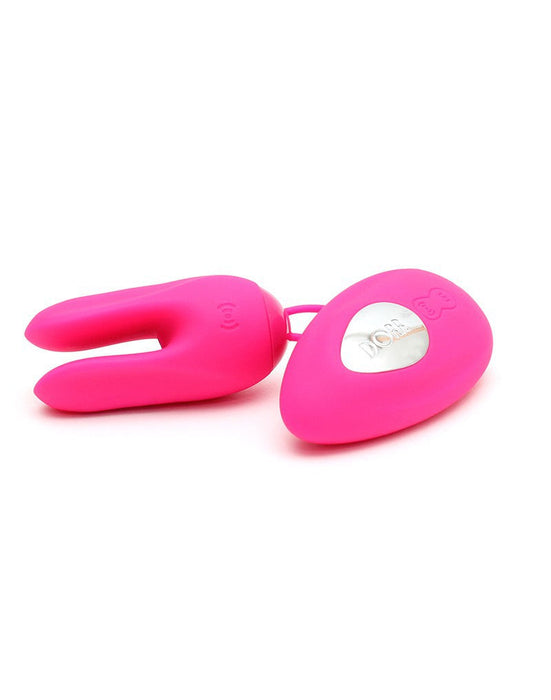 Dorr - Rabbit Vibrerend Eitje plus Opleg Vibrator - Ozzy - Roze-Erotiekvoordeel.nl