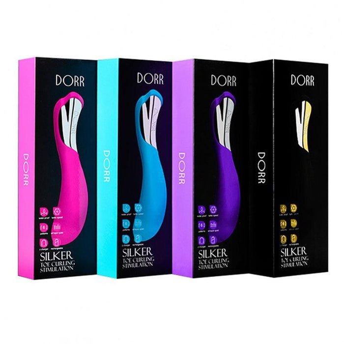 Dorr - Silker G Point Curved G-spot Vibrator - Roze-Erotiekvoordeel.nl