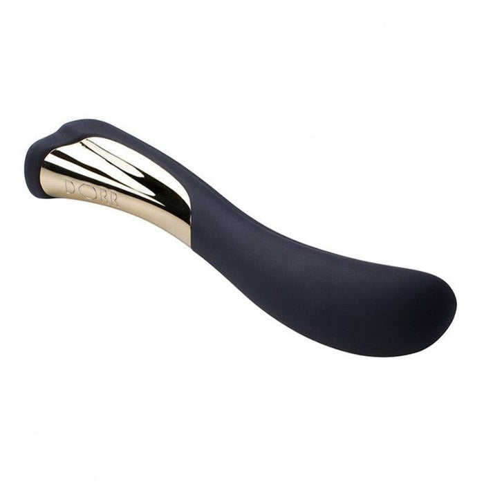 Dorr - Silker G Point Curved G-spot Vibrator - Zwart-Erotiekvoordeel.nl