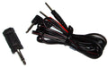 ElectraStim - Electrosex - Jack Adaptor Cable Kit 3.5 mm naar 2.5 mm-Erotiekvoordeel.nl