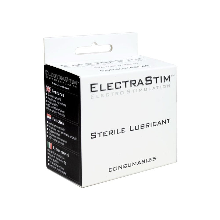 Electrastim - Steriel Glijmiddel op Waterbasis - Voor Plasbuis en Dilator Spelletjes - 10 zakjes-Erotiekvoordeel.nl