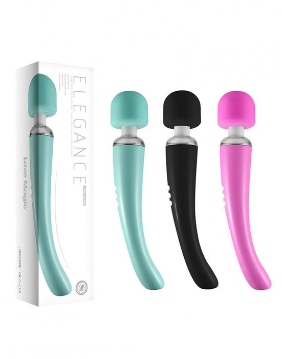 Elegance Wand Vibrator oplaadbaar - Turquoise-Erotiekvoordeel.nl