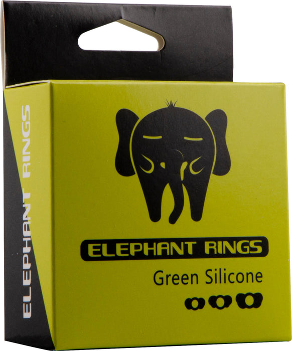 Elephant - Penis Ringen Set - Siliconen - Zwart - 3 stuks-Erotiekvoordeel.nl