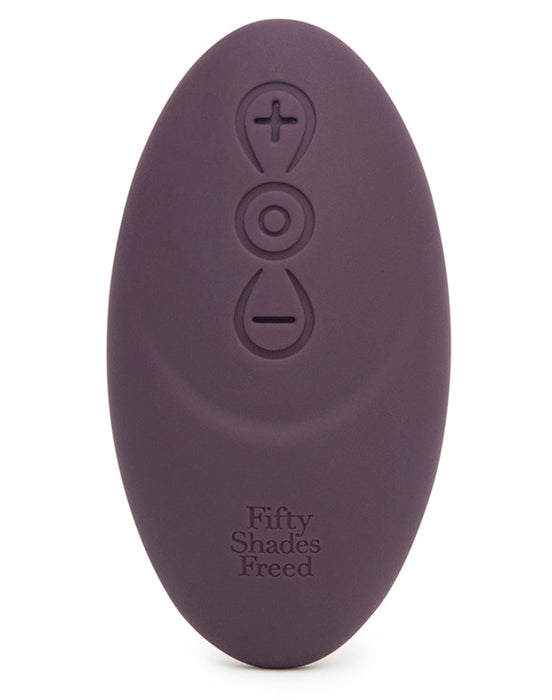 Fifty Shades Freed - Feel so Alive - Vibrerende Buttplug - Oplaadbaar- Paars-Erotiekvoordeel.nl