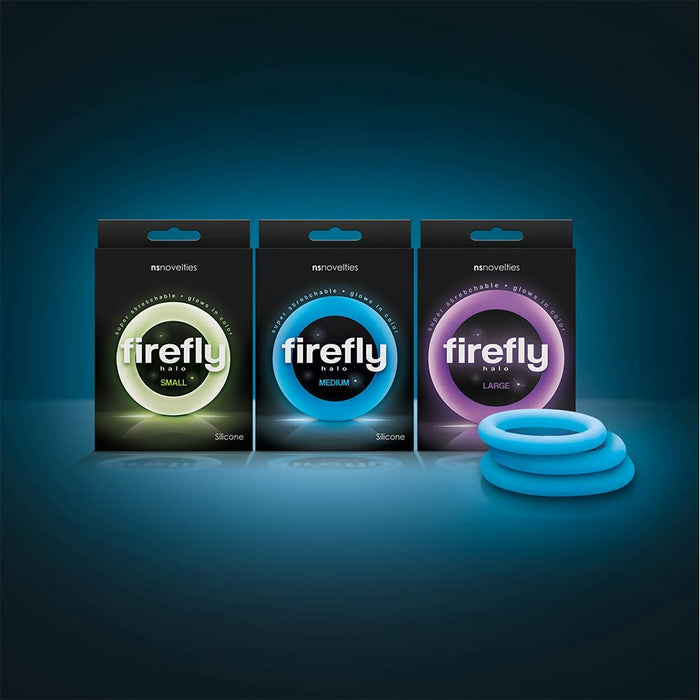 Firefly - Halo - Cockring - Glow-in-the-Dark Transparant-Erotiekvoordeel.nl