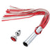 Fixxx - Aluminium Flogger met Verborgen Buttplug - Rood-Erotiekvoordeel.nl