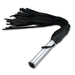 Fixxx - Aluminium Flogger met Verborgen Buttplug - Zwart-Erotiekvoordeel.nl