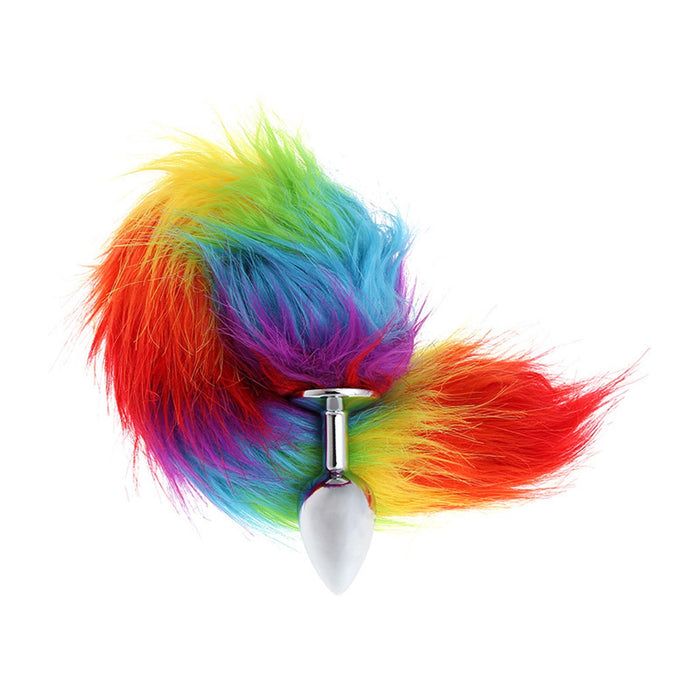 Fixxx - Buttplug met Vossenstaart - Lengte 45 cm - Diameter Plug 28 mm - Rainbow-Erotiekvoordeel.nl