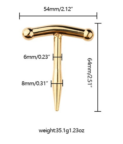 Fixxx - Penis Plug met Handle - Diameter 6-8 mm-Erotiekvoordeel.nl