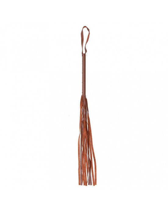 Rimba - Flogger Zweep 62 cm - Bruin-Erotiekvoordeel.nl