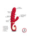 G-Vibe - G-Candy - Mini Geribbelde Rabbit Vibrator - Rood-Erotiekvoordeel.nl