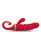 G-Vibe - G-Candy - Mini Geribbelde Rabbit Vibrator - Rood-Erotiekvoordeel.nl