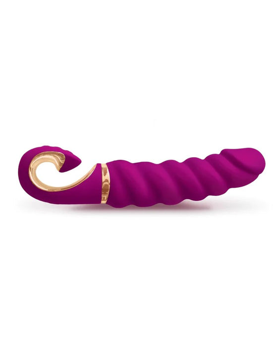 G-Vibe - G-Jack - Mini Geribbelde Vibrator - Paars-Erotiekvoordeel.nl