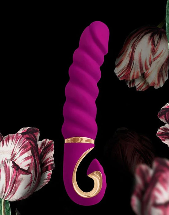 G-Vibe - G-Jack - Mini Geribbelde Vibrator - Paars-Erotiekvoordeel.nl