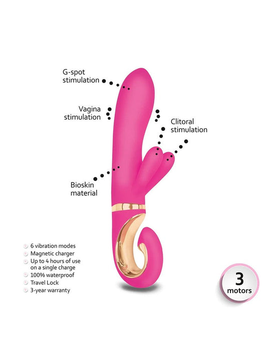 G-Vibe - G-Rabbit Mini Rabbit Vibrator - Roze-Erotiekvoordeel.nl