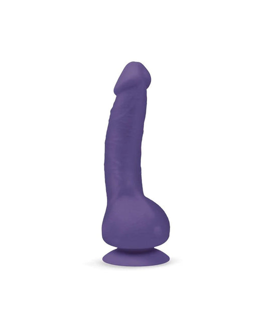 G-Vibe - G-Real 2 Vibrerende Dildo Met Zuignap - Paars-Erotiekvoordeel.nl