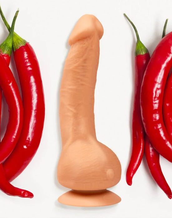 G-Vibe - G-Real - Mini Vibrerende Dildo - 3 x 18 cm - Lichte huidskleur-Erotiekvoordeel.nl